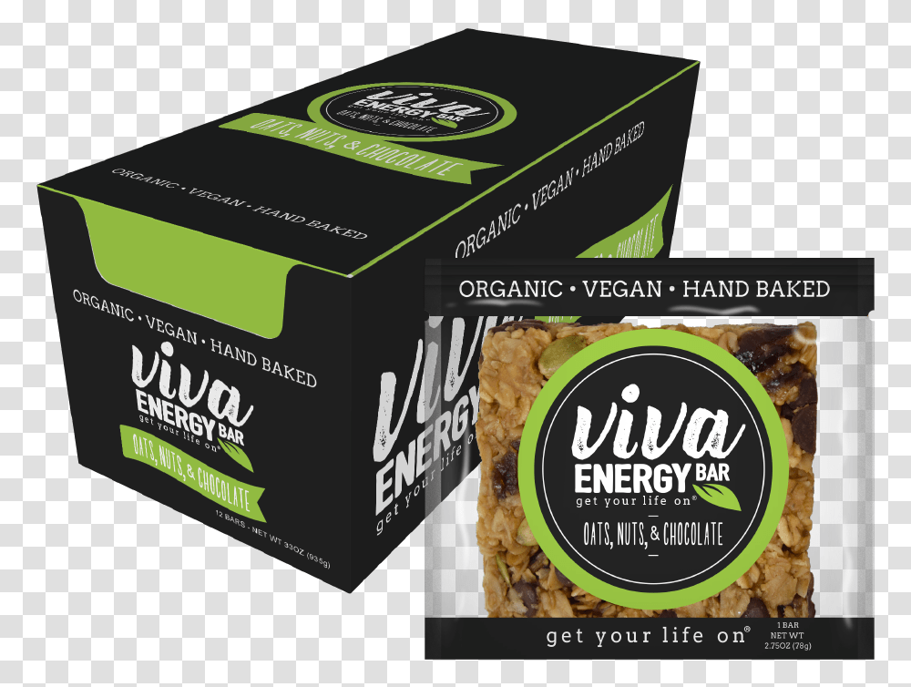 Viva Energy Bar 12 Pack Viva Energy Bar, Food, Plant, Paper Transparent Png