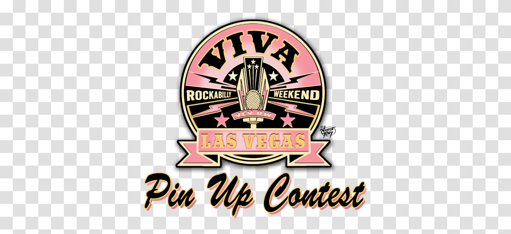 Viva Las Vegas Pin Up Contest, Poster, Advertisement, Logo Transparent Png