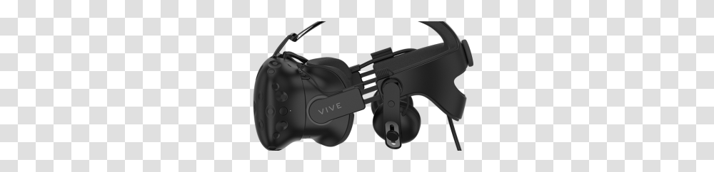 Vive Deluxe Audio Strap, Gun, Weapon, Weaponry, Camera Transparent Png