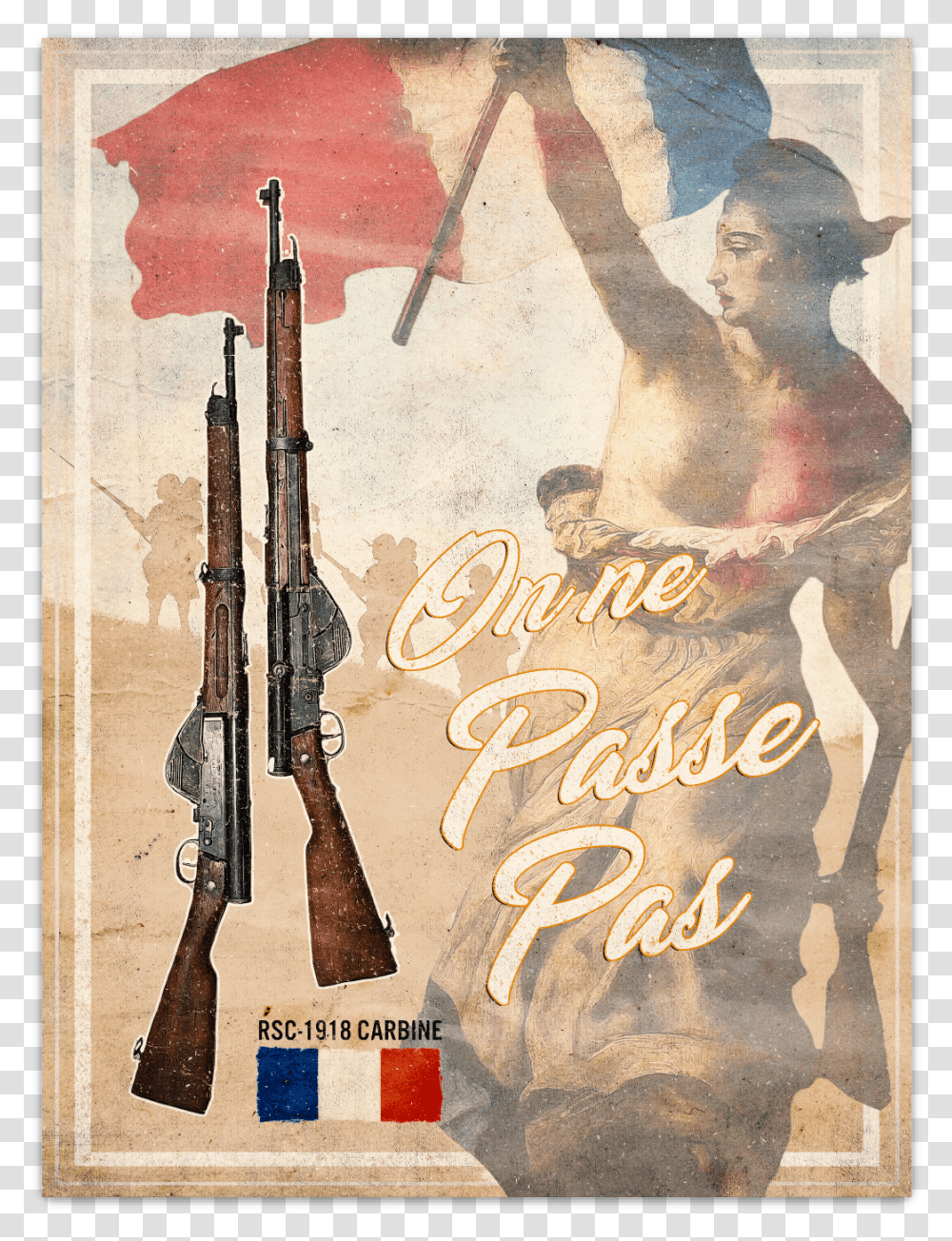 Vive La France Liberty Weeps, Weapon, Weaponry, Gun, Rifle Transparent Png