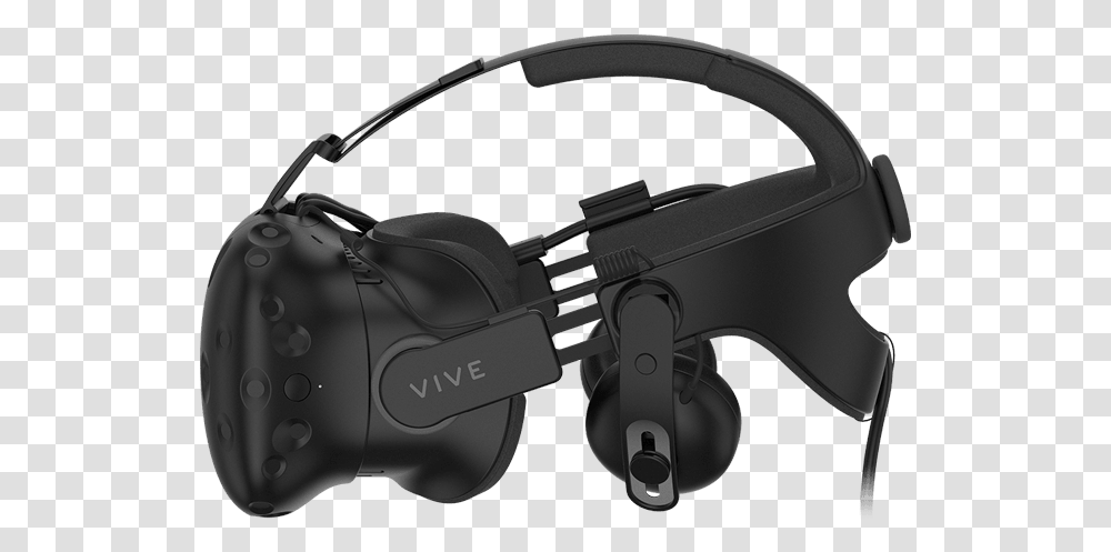 Vive Vr Business Edition W Audio Vive Deluxe Audio Strap, Camera, Electronics, Gun, Weapon Transparent Png