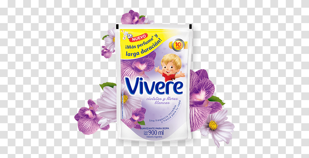 Vivere Violetas Y Flores Blancas, Plant, Flower, Blossom, Dvd Transparent Png