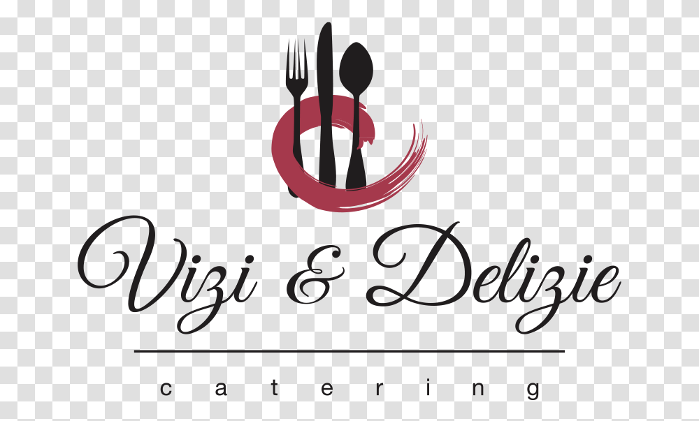 Vizi E Delizie Catering Empoli Logo For Catering, Fork, Cutlery, Alphabet Transparent Png