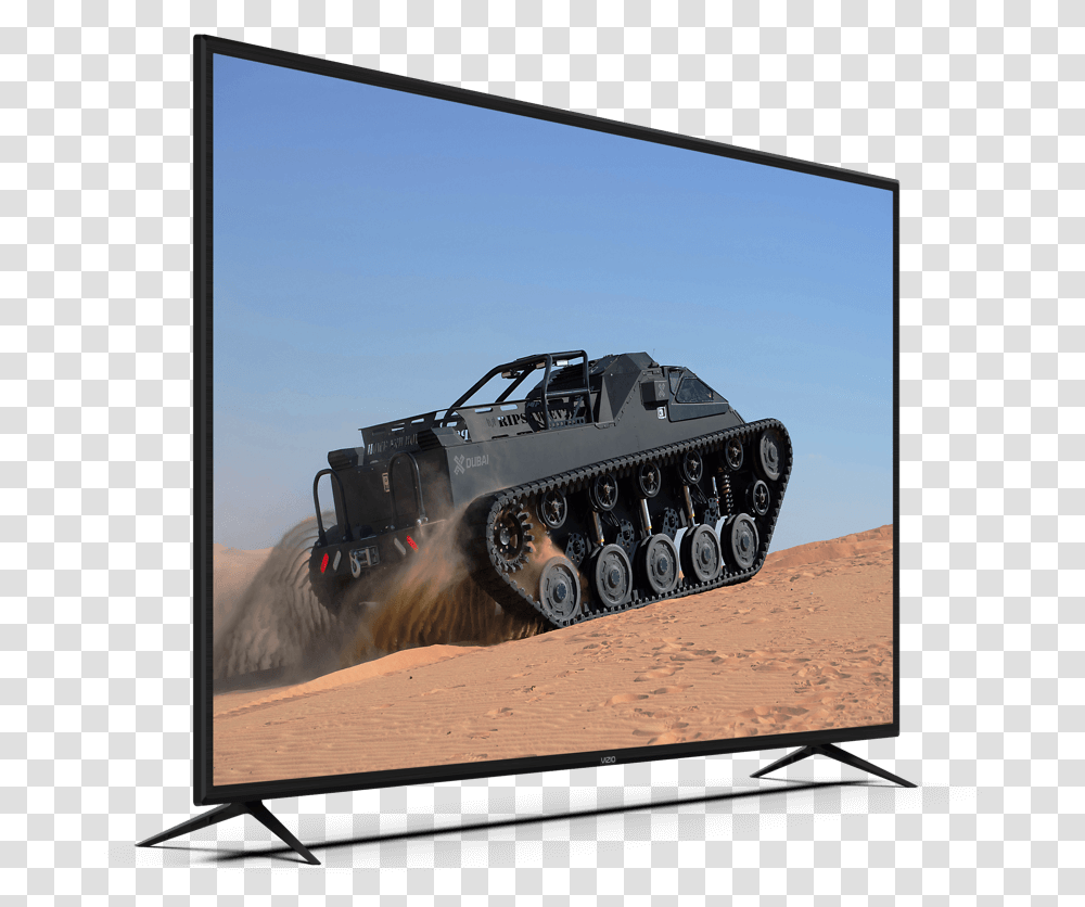 Vizio D Series Tv Flat Panel Display, Tank, Army, Vehicle, Armored Transparent Png