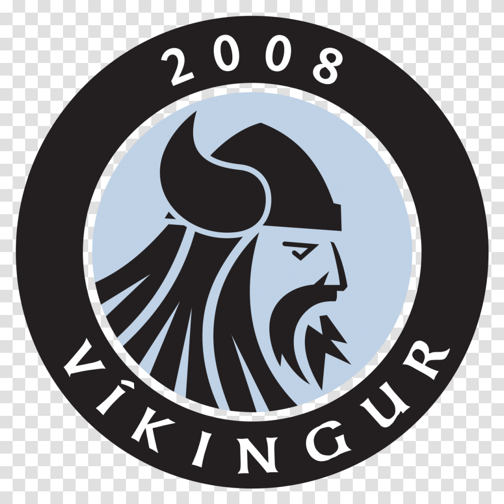 Vkingur Gta Logo Uefa Champions League 2018 19 Football Vikingur Gota Logo, Symbol, Trademark, Text, Emblem Transparent Png