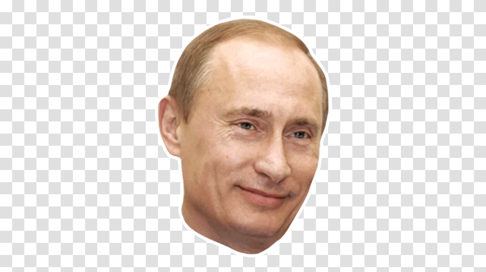 Vladimir Putin, Head, Face, Person, Man Transparent Png