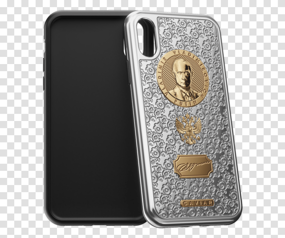 Vladimir Putin Iphone X Golden Case Caviar Vladimir Putin Phone Case, Mobile Phone, Electronics, Cell Phone, Person Transparent Png