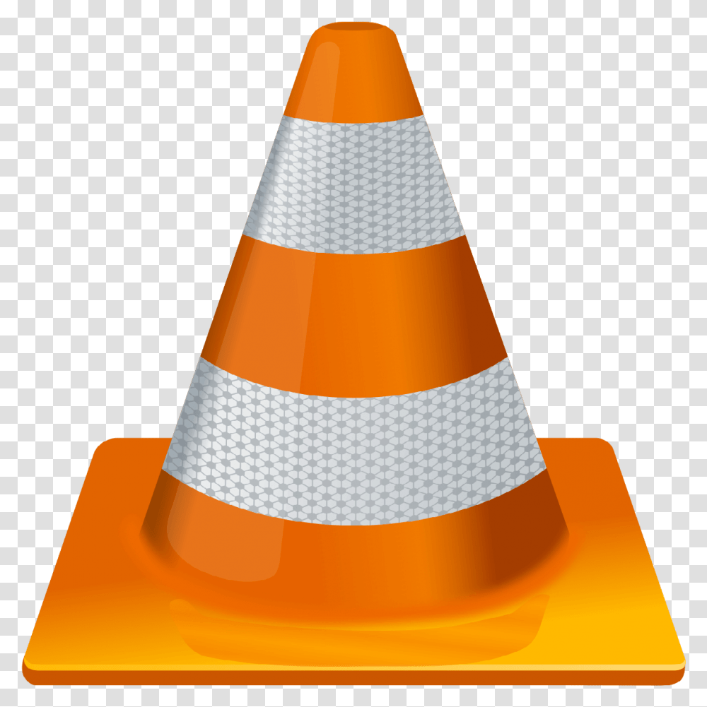 Vlc Media Player Logo, Lamp, Cone Transparent Png