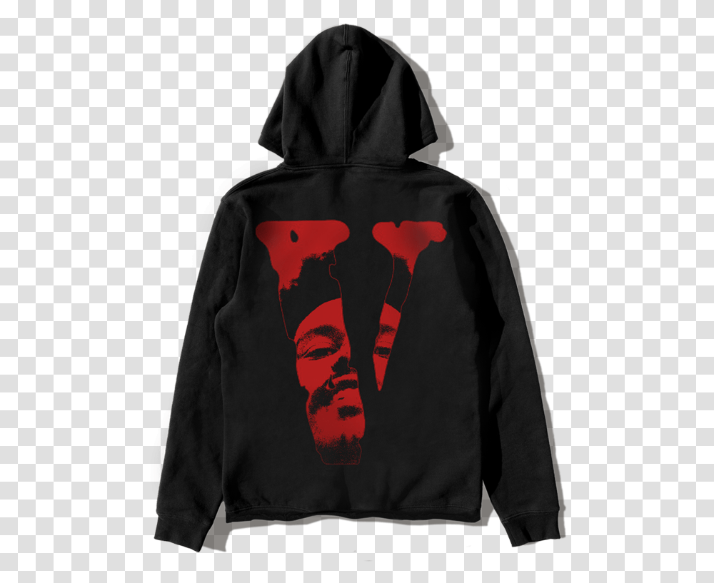 Vlone After Hours Blood Drip Pullover Hood Digital Album Vlone X The Weeknd, Clothing, Apparel, Sweatshirt, Sweater Transparent Png