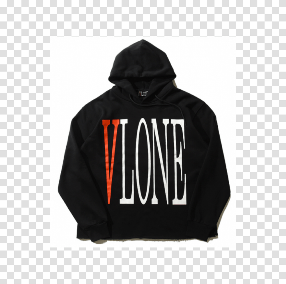 Vlone Logo Hooded Sweater Unisex, Apparel, Sweatshirt, Hoodie Transparent Png