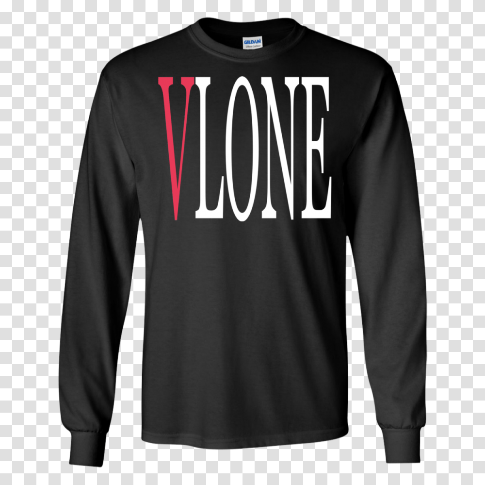 Vlone Tshirt Gift For Fun, Sleeve, Apparel, Long Sleeve Transparent Png