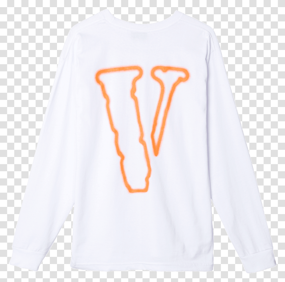 Vlone X No Vacancy Inn Collaboration Long Sleeve, Clothing, Apparel, Sweatshirt, Sweater Transparent Png