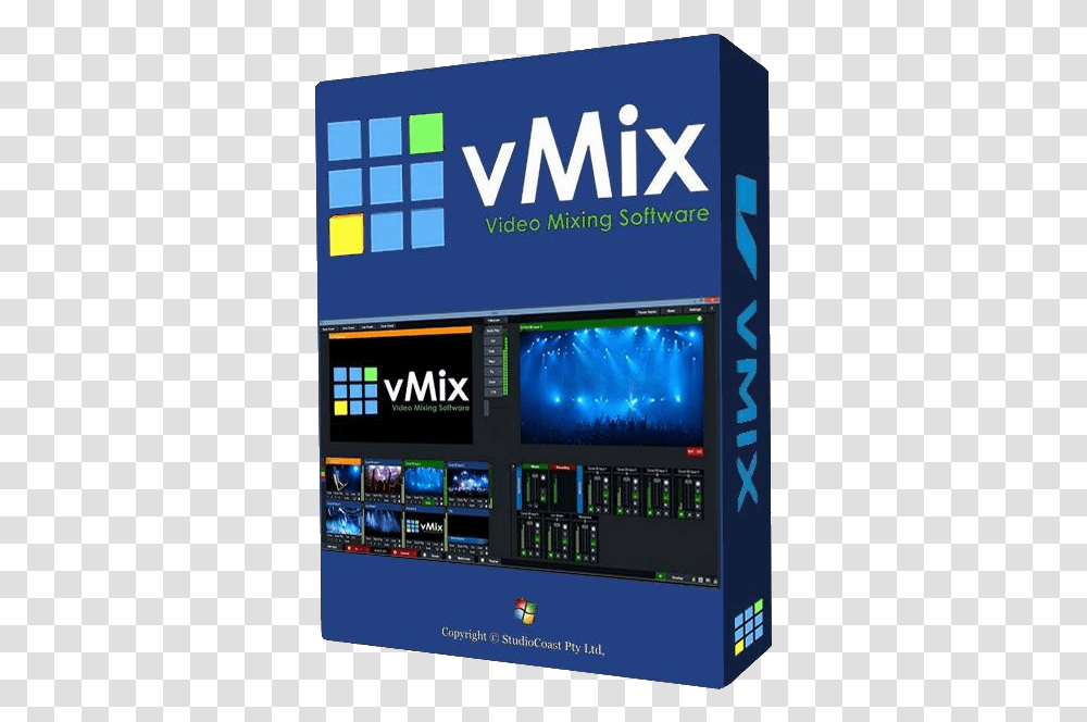 Vmix Pro230051 Crack Registration Key 2020 Latest Vmix Hd Software Video Mixer, Monitor, Screen, Electronics, Display Transparent Png