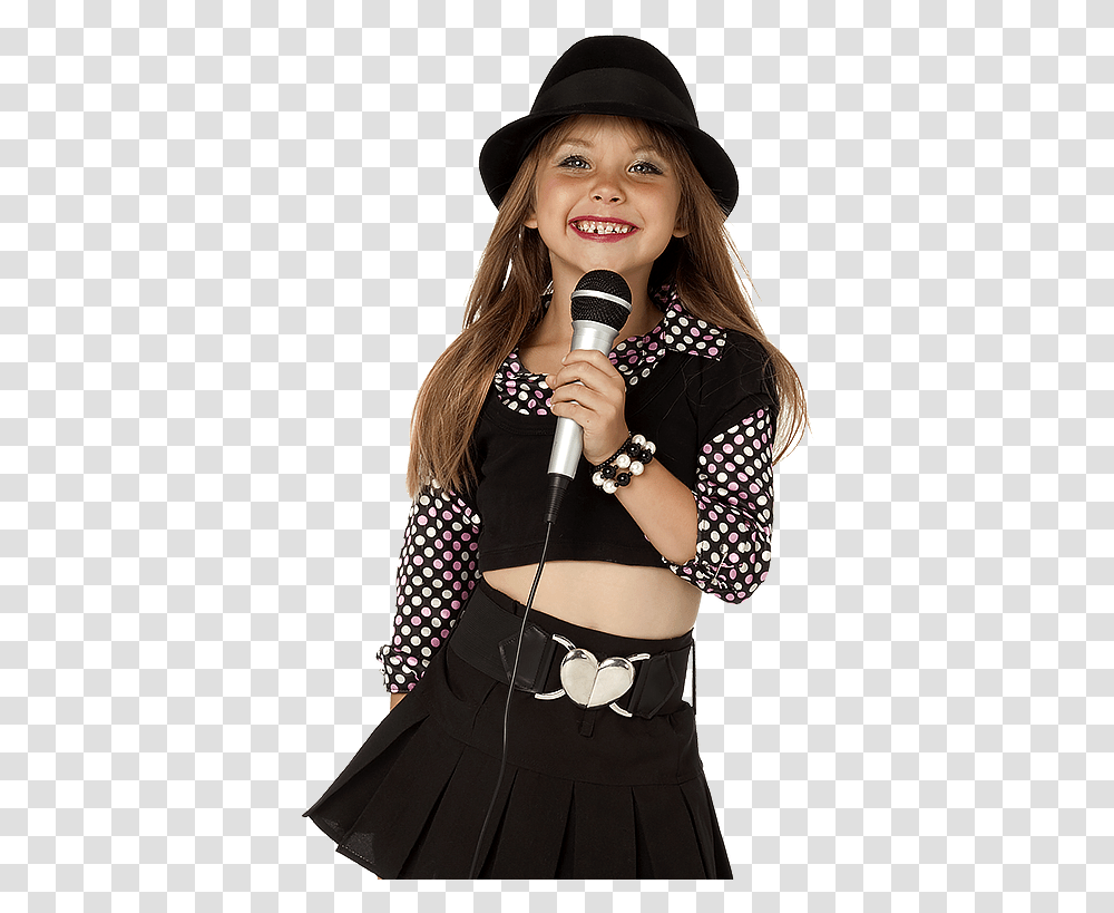 Vocals Singing Girl Singer, Microphone, Electrical Device, Person Transparent Png