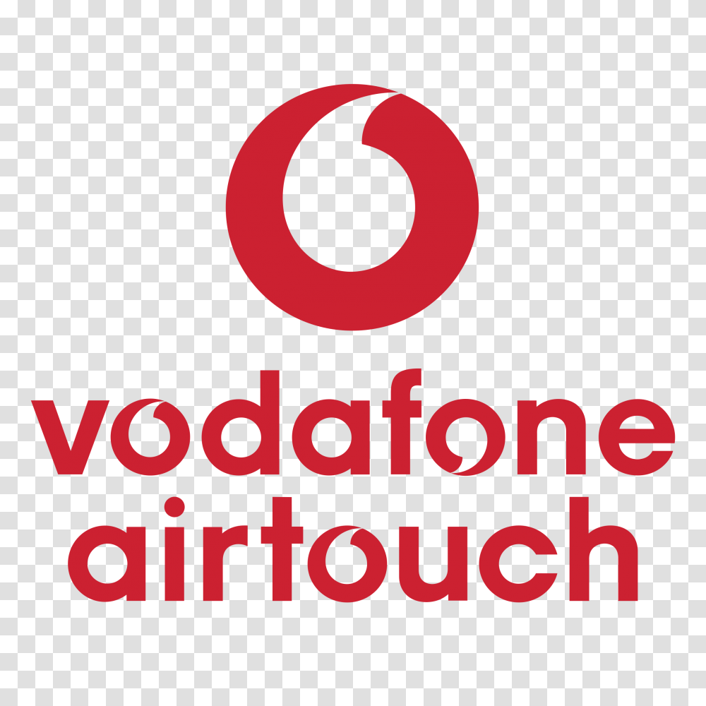 Vodafone Airtouch Logo Vector, Alphabet, Number Transparent Png