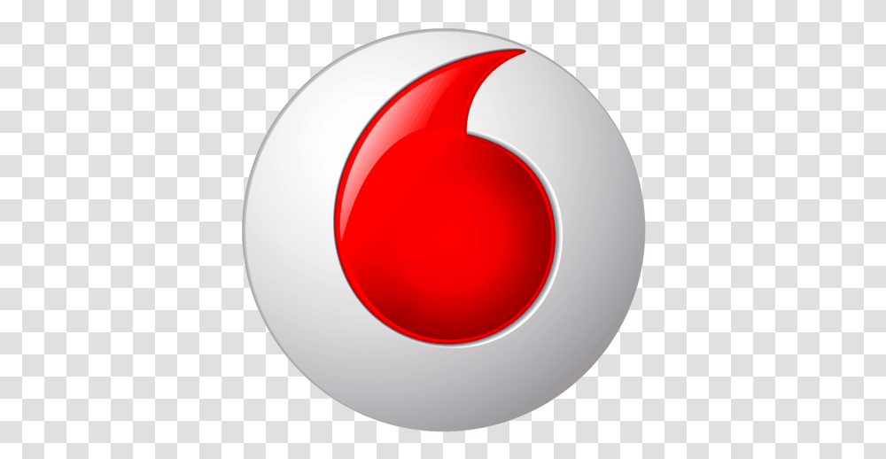 Vodafone Icon Circle, Logo, Trademark Transparent Png