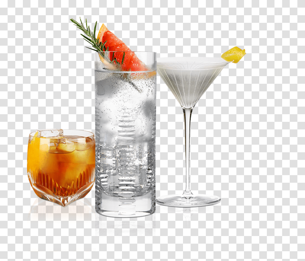 Vodka And Tonic, Cocktail, Alcohol, Beverage, Martini Transparent Png