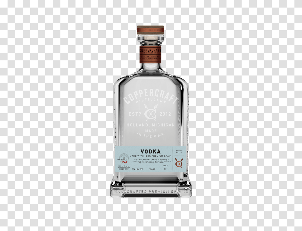 Vodka Coppercraft Distillery, Liquor, Alcohol, Beverage, Drink Transparent Png