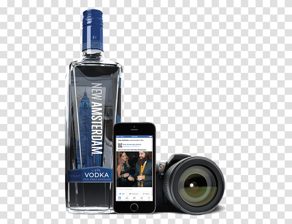 Vodka, Mobile Phone, Electronics, Cell Phone, Person Transparent Png