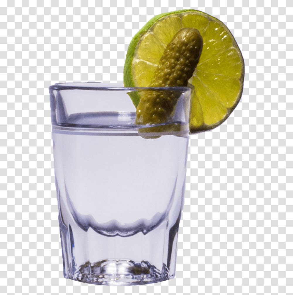 Vodka Pickle Shots Vodka Shots, Lime, Citrus Fruit, Plant, Food Transparent Png