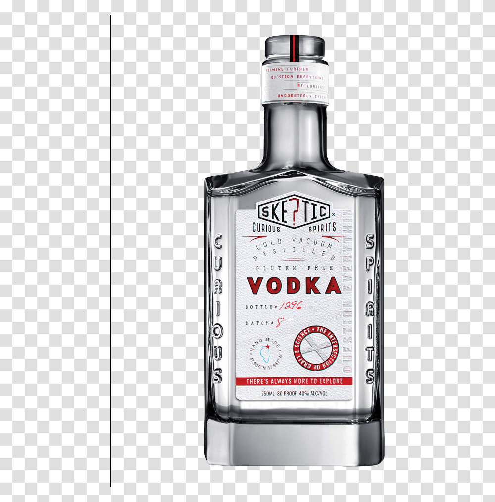 Vodka Skeptic Vodka And Gin, Liquor, Alcohol, Beverage, Drink Transparent Png