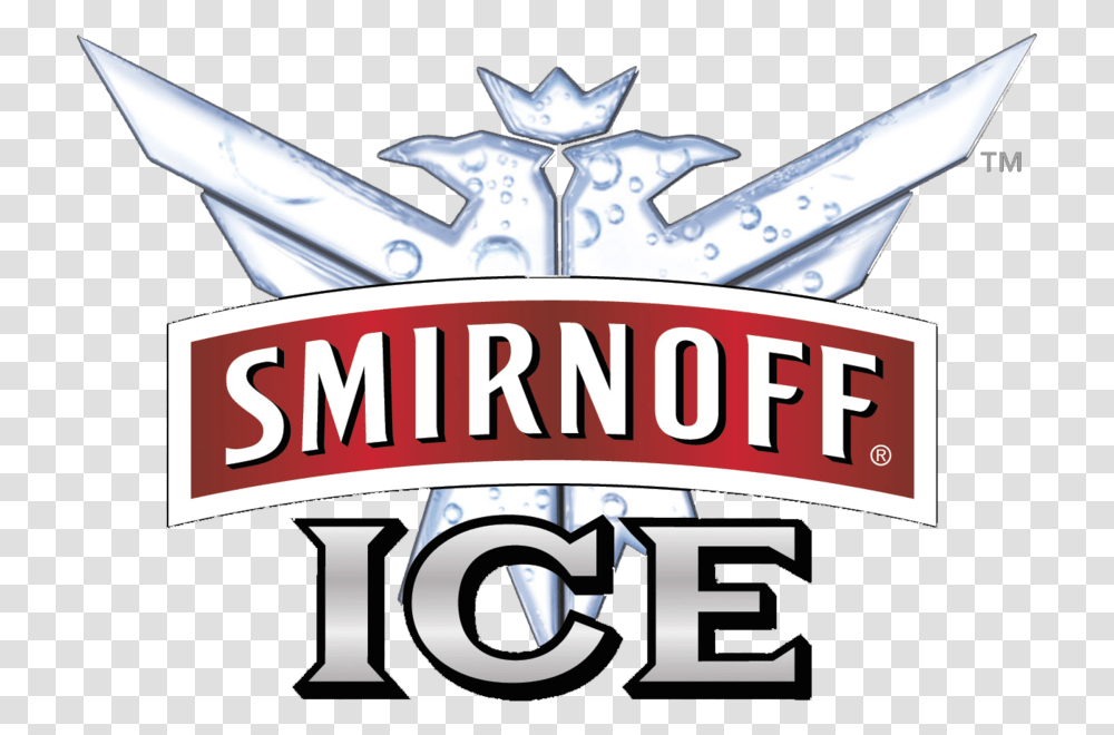 Vodka Smirnoff Ice Logo, Beverage, Alcohol, Airplane Transparent Png