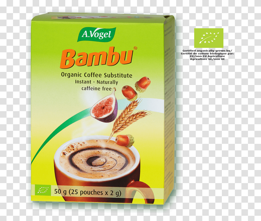 Vogel Bambu Instant Organic In Pouches Bambu Coffee Substitute, Plant, Produce, Food, Fruit Transparent Png