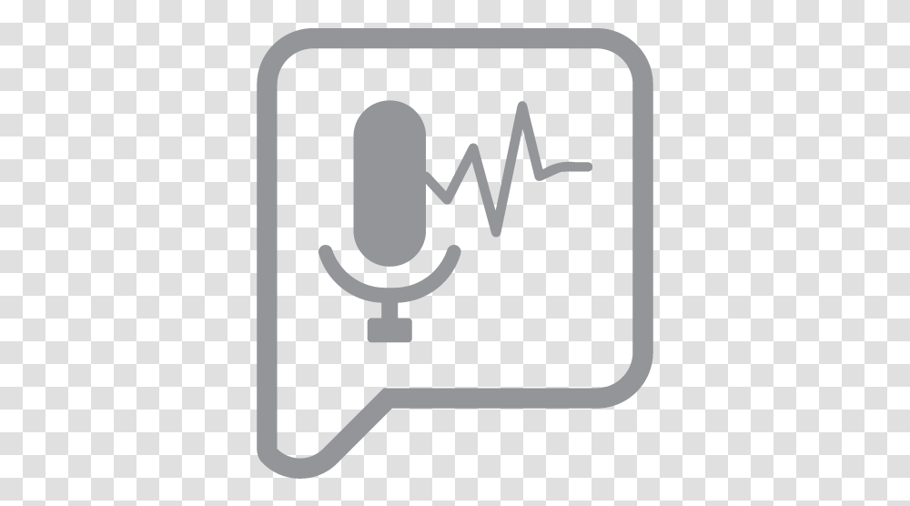 Voice Message Icon, Alphabet, Number Transparent Png