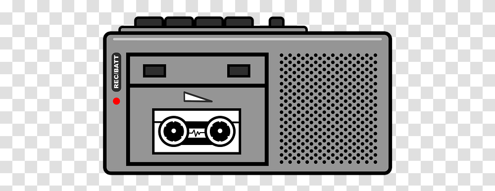 Voice Recorder Cassette Recorder Recorder Tape Modern Tape Recorder Clipart, Electronics, Cassette Player, Tape Player, Stereo Transparent Png