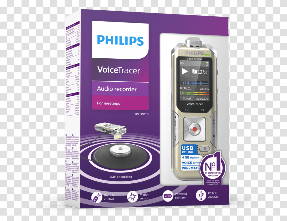 Voicetracer Audio Recorder Philips Dvt, Mobile Phone, Electronics, Advertisement, Flyer Transparent Png