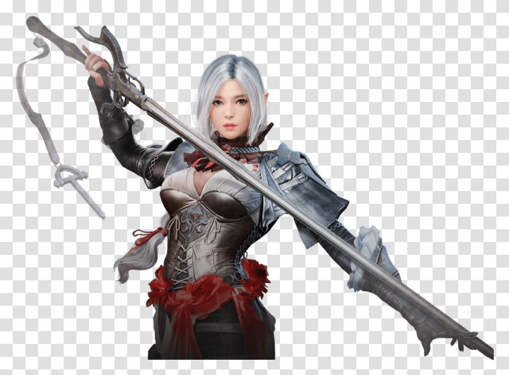 Void Knight Black Desert Mobile, Costume, Person, Human, Weapon Transparent Png