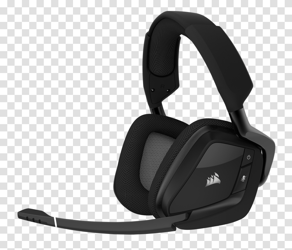 Void Pro Rgb Wireless Premium Gaming Headset With Headphone, Cushion, Electronics, Headphones, Headrest Transparent Png