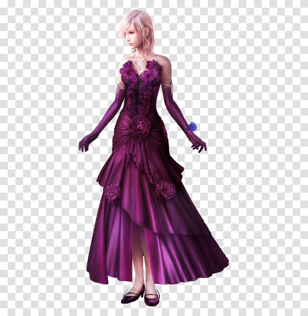 Voidgear Final Fantasy Lightning Dress, Female, Person, Woman Transparent Png