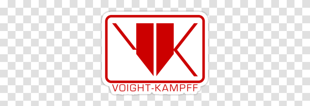 Voight Voight Kampff Logo, First Aid, Symbol, Sign, Brick Transparent Png