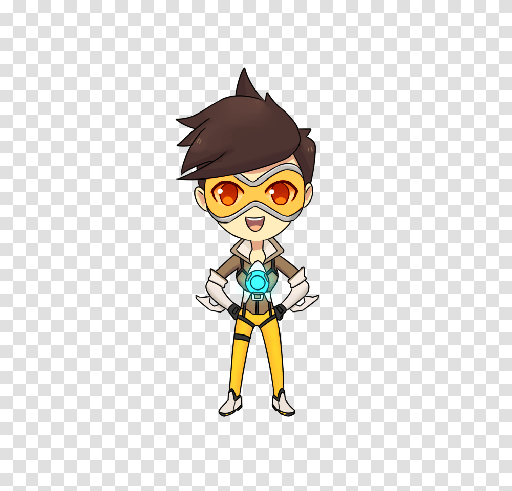 Voison On Twitter Its A Chibi Tracer, Costume, Apparel Transparent Png