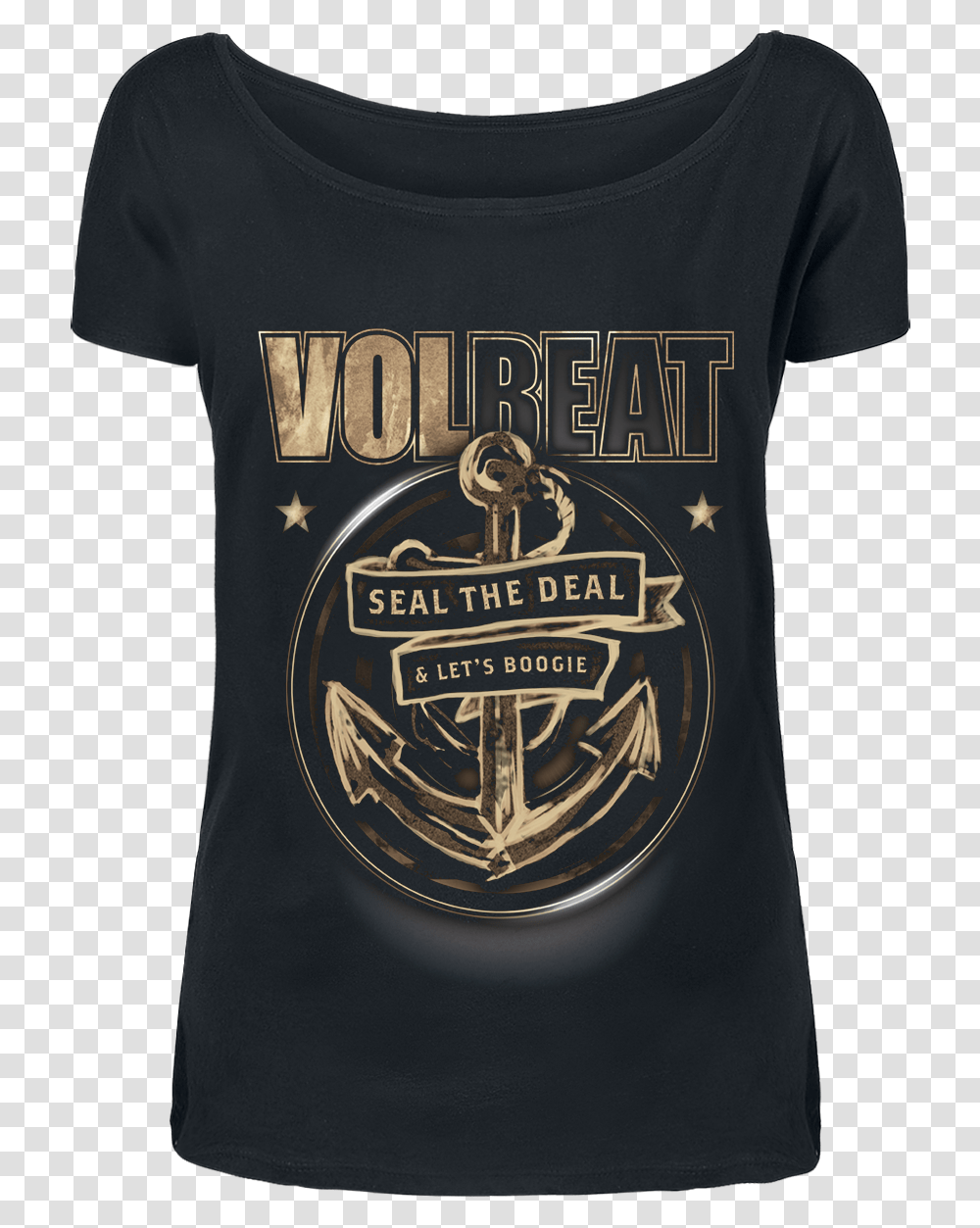 Volbeat Anchor, Apparel, T-Shirt, Plant Transparent Png