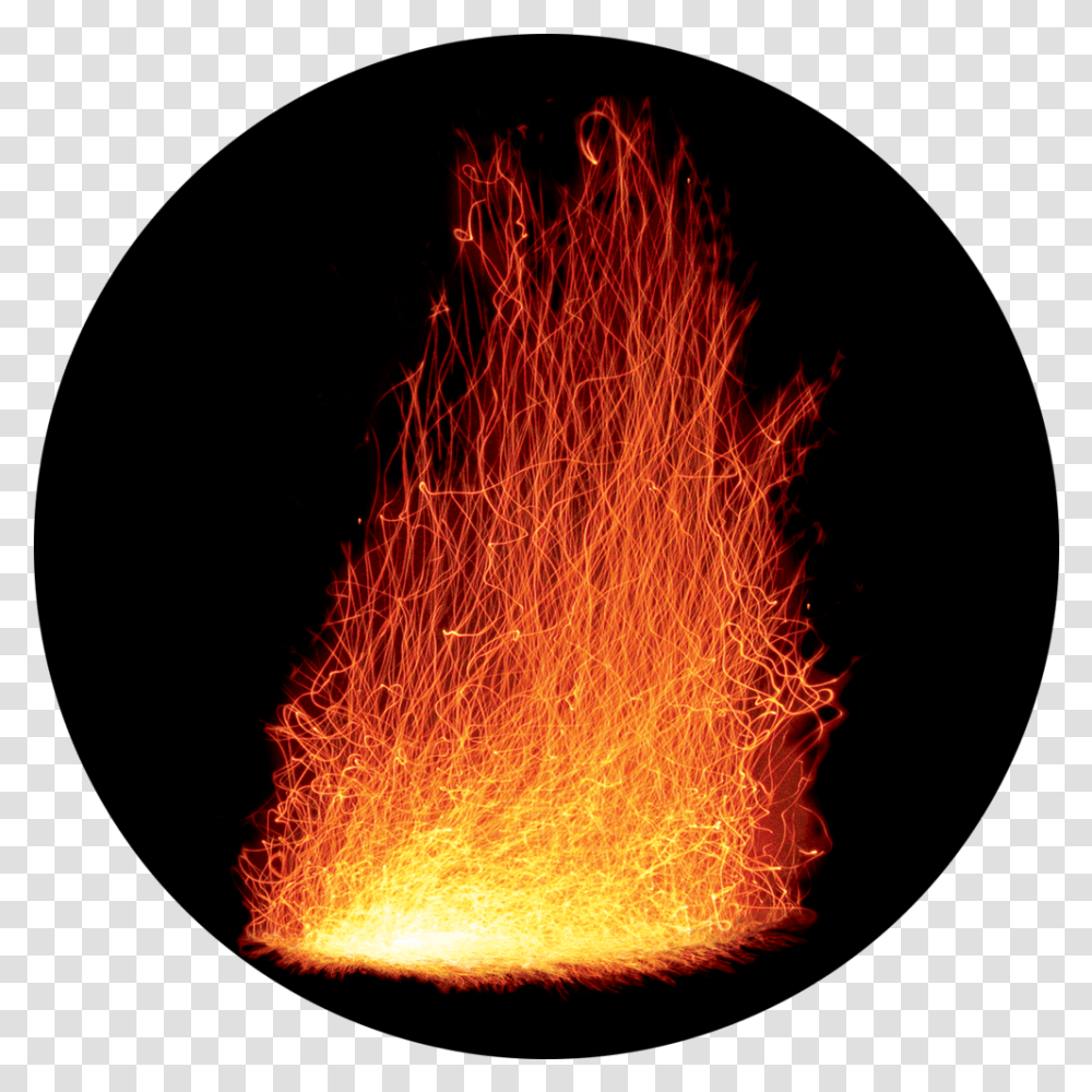 Volcanic Landform Flame, Bonfire, Outdoors, Mountain, Nature Transparent Png