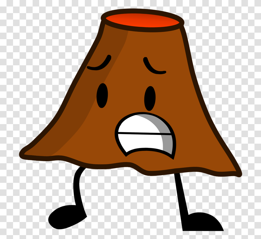 Volcano Cartoon Win For The Secret Prize Volcano, Lamp, Lampshade Transparent Png