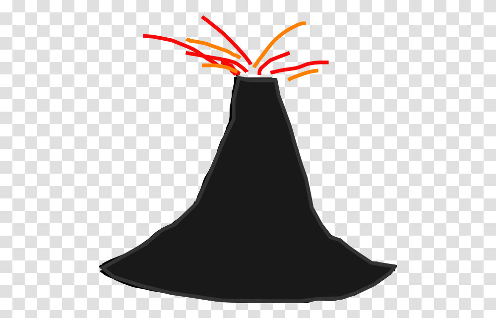 Volcano Clipart Erupting Images Wikiclipart Throughout Volcano, Plant, Flower, Blossom Transparent Png