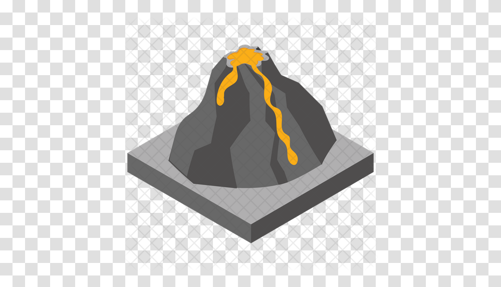 Volcano Icon Lotus Temple, Nature, Outdoors, Mountain, Peak Transparent Png