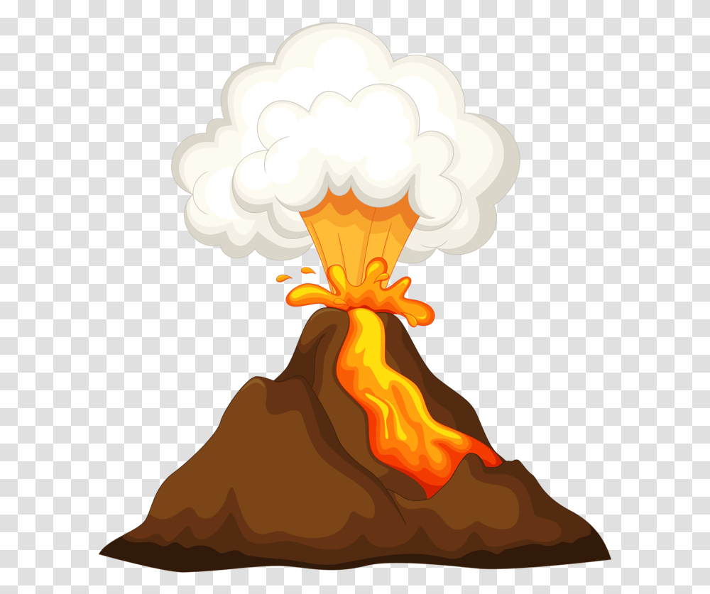 Volcano Image Background Volcano Clipart, Mountain, Outdoors, Nature, Eruption Transparent Png