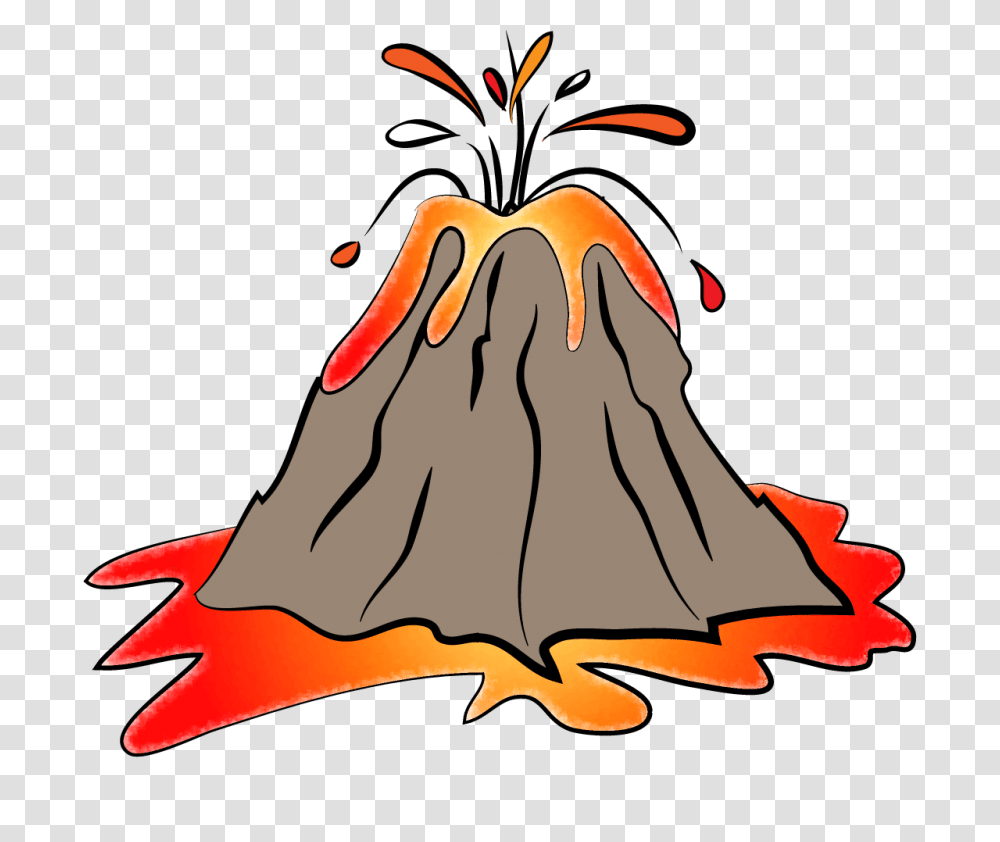 Volcano, Nature, Mountain, Outdoors, Plant Transparent Png