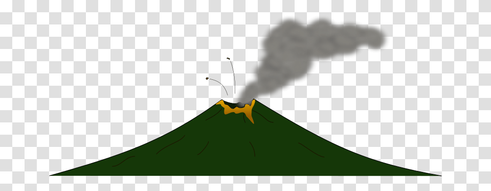 Volcano, Nature, Outdoors, Mountain, Person Transparent Png