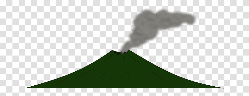 Volcano, Nature, Smoke, Outdoors, Person Transparent Png