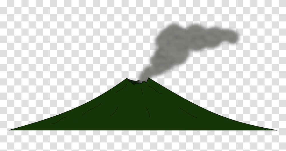Volcano Smoke Clip Art Free Cliparts, Mountain, Outdoors, Nature, Eruption Transparent Png
