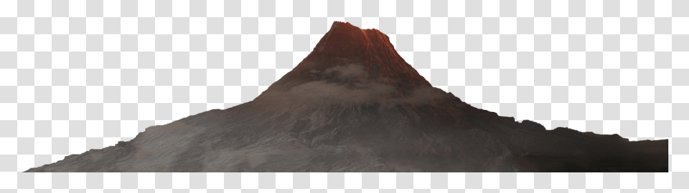 Volcano Volcano With Blank Background, Nature, Outdoors, Mountain, Peak Transparent Png