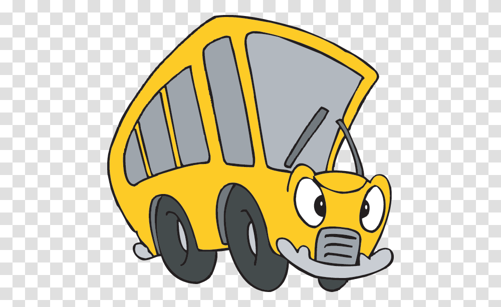 Volcanoes Resources, Vehicle, Transportation, Bus, School Bus Transparent Png