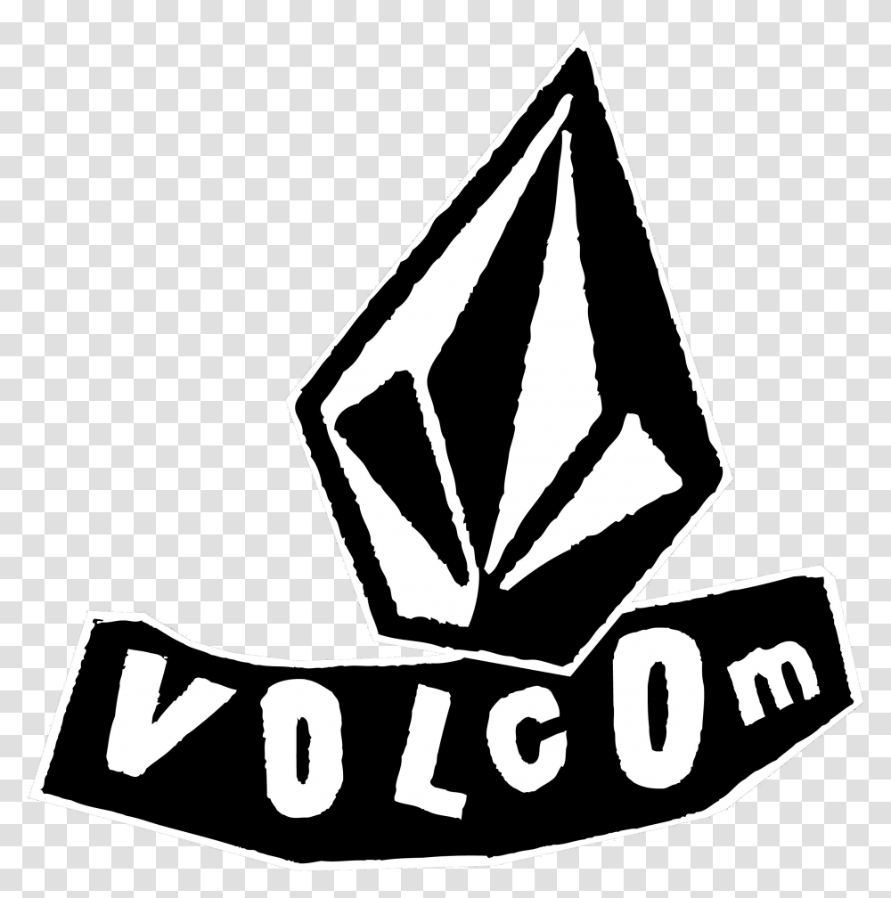 Volcom Stone Logo Wallpapers Logos Volcom, Symbol, Trademark, Triangle, Emblem Transparent Png