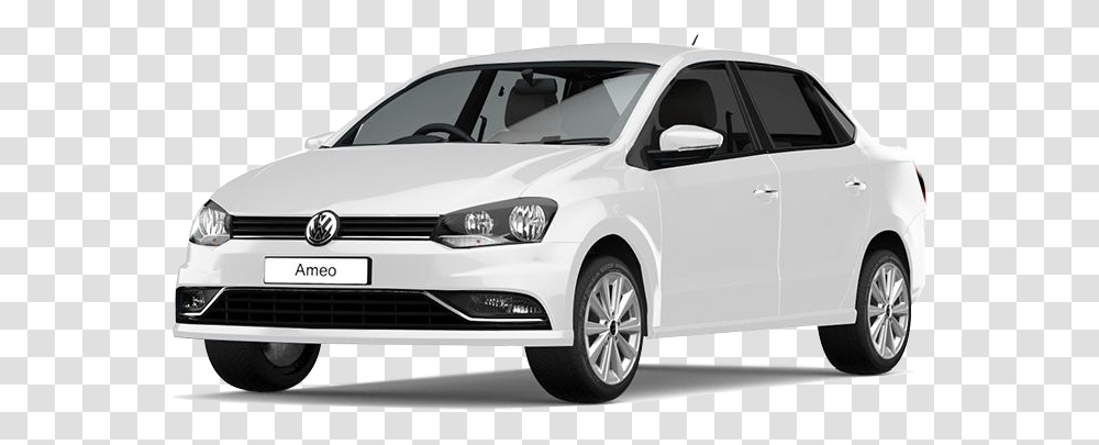 Volkswagen Ameo Silver Colour, Sedan, Car, Vehicle, Transportation Transparent Png