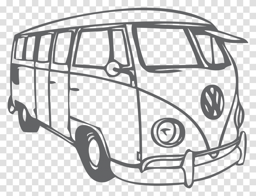 Volkswagen Beetle Volkswagen Type 2 Bus Vw Bus Vektor, Van, Vehicle, Transportation, Caravan Transparent Png